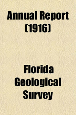 Cover of Annual Report (1916)