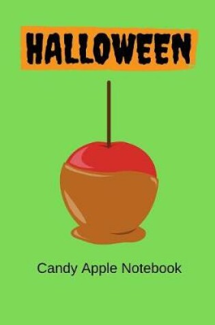 Cover of Halloween Candy Apple Notebook