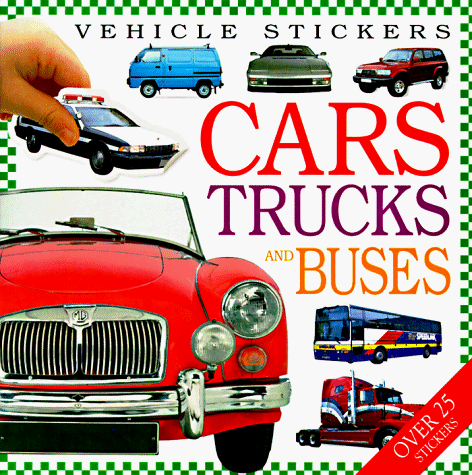 Book cover for Cars, Trucks and Buses: Vehicle Stickers