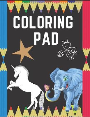 Book cover for Coloring Pad