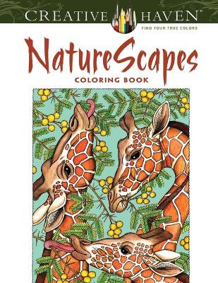 Book cover for Creative Haven NatureScapes Coloring Book