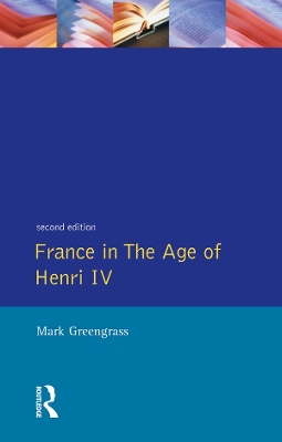 Cover of France in the Age of Henri IV