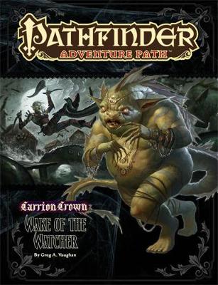 Book cover for Pathfinder Adventure Path: Carrion Crown Part 4 - Wake of the Watcher