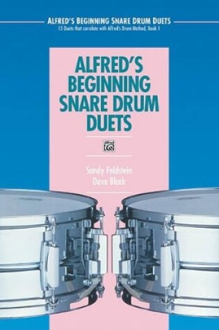 Cover of Alfred's Beginning Snare Drum Duets