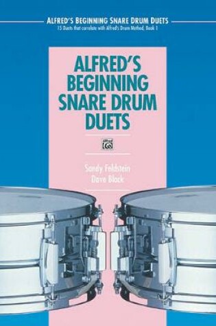Cover of Alfred's Beginning Snare Drum Duets