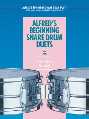 Book cover for Alfred's Beginning Snare Drum Duets