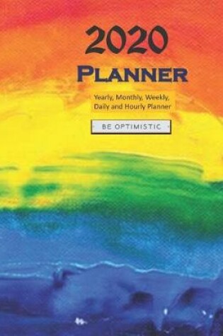 Cover of 2020 planner orange blue