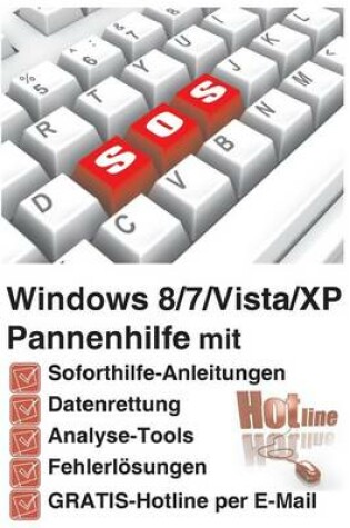 Cover of Windows 8/7/Vista/XP Pannenhilfe