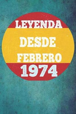 Book cover for Leyenda Desde Febrero 1974