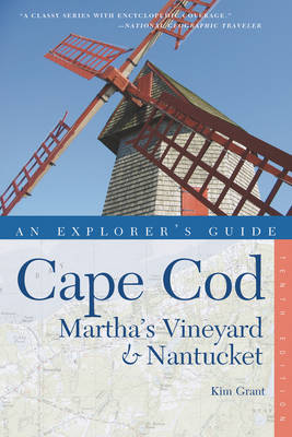 Book cover for Explorer's Guide Cape Cod, Martha's Vineyard & Nantucket (Tenth)