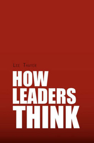 Cover of How Leaders Think