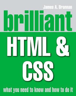 Book cover for Brilliant HTML and CSS