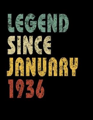 Book cover for Legend Since January 1936