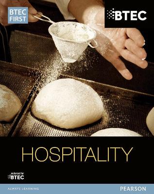 Book cover for BTEC First in Hospitality Student Book