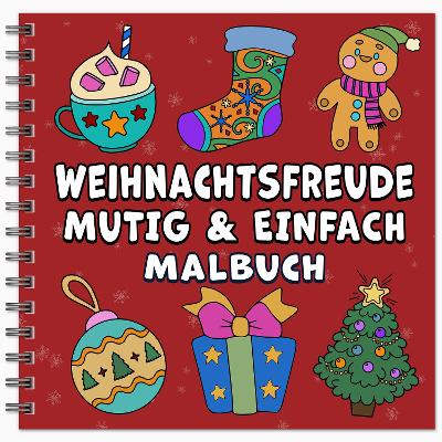 Book cover for Halloween Mutig & Einfach Malbuch