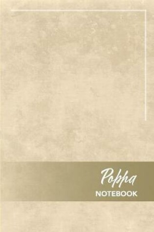 Cover of Poppa Notebook