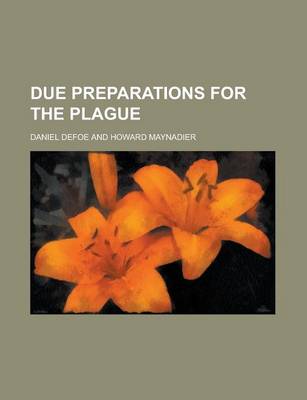 Book cover for Due Preparations for the Plague