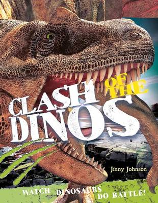 Book cover for Clash of the Dinos