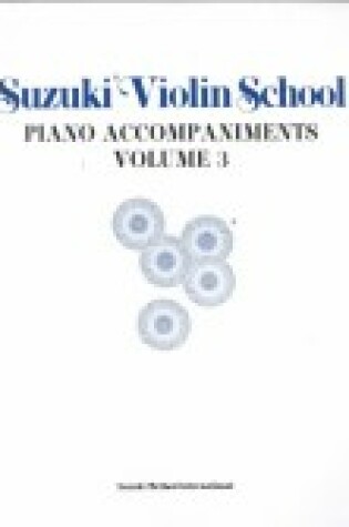 Cover of Suzuki Violin School, Vol 3