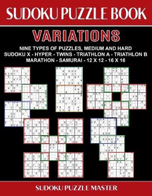 Book cover for Sudoku Puzzle Book Variations