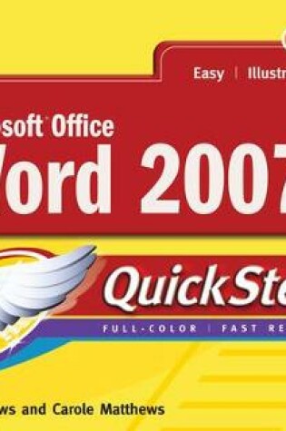 Cover of Microsoft Office Word 2007 QuickSteps
