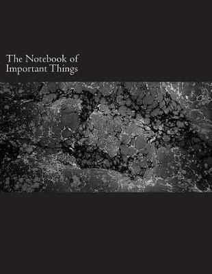 Book cover for The Notebook of Important Things