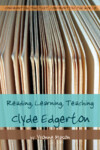 Book cover for Reading, Learning, Teaching Clyde Edgerton