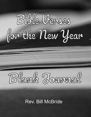 Book cover for Bible Verses for the New Year Blank Journal