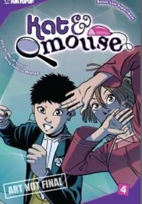 Book cover for Kat & Mouse manga volume 4