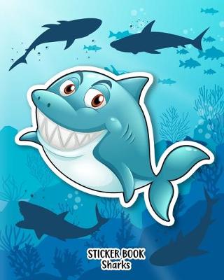 Book cover for Sticker Book Sharks
