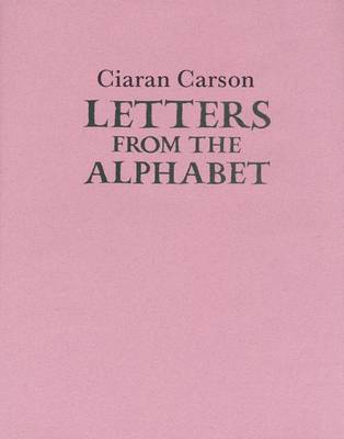 Book cover for Letters from the Alphabet