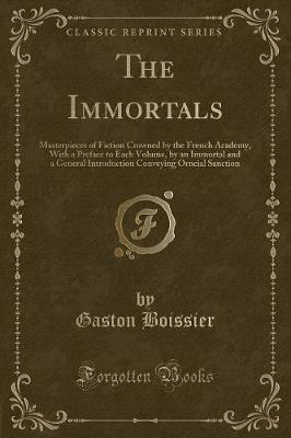 Book cover for The Immortals