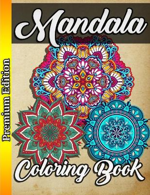 Book cover for Mandala Coloring Book