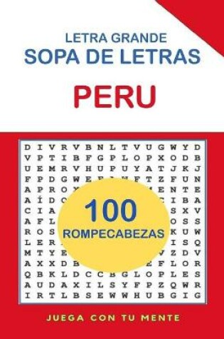 Cover of Sopa de Letras del Perú