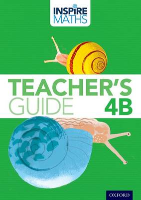 Book cover for Inspire Maths: 4: Teacher's Guide 4B