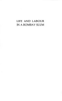 Book cover for Life and Labour in a Bombay Slum