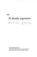 Book cover for El Dandy Argentino