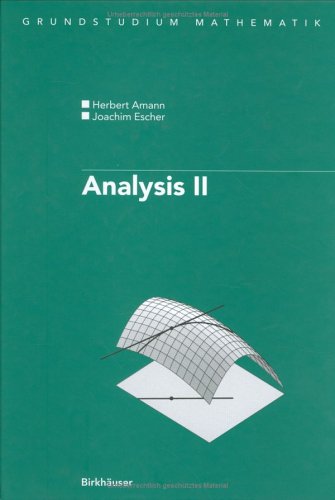 Book cover for Analysis II