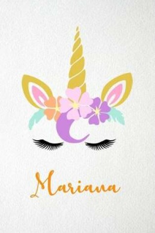 Cover of Mariana A5 Lined Notebook 110 Pages