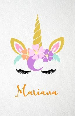 Book cover for Mariana A5 Lined Notebook 110 Pages