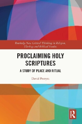 Cover of Proclaiming Holy Scriptures