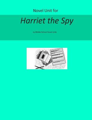 Book cover for Novel Unit for Harriet the Spy