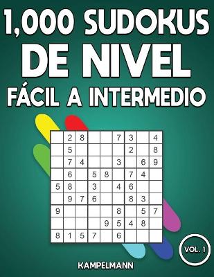 Cover of 1,000 Sudokus de Nivel Fácil a intermedio