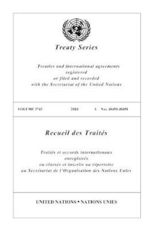Cover of Treaty Series 2742