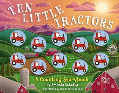 Book cover for Ten Little Tractors