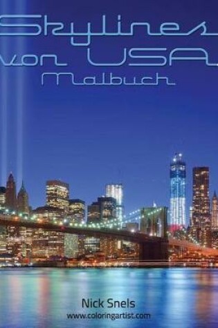 Cover of Skylines von USA Malbuch