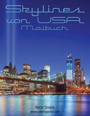 Book cover for Skylines von USA Malbuch