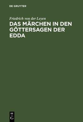 Book cover for Das Marchen in Den Goettersagen Der Edda