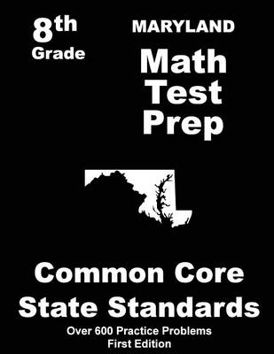 Book cover for Maryland 8th Grade Math Test Prep