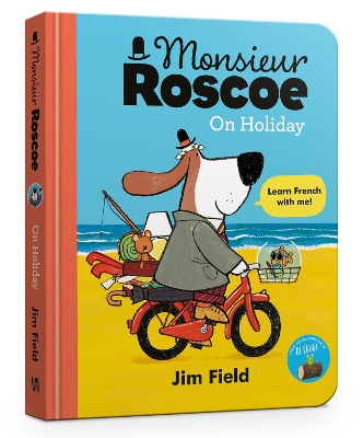 Cover of Monsieur Roscoe on Holiday Board Book